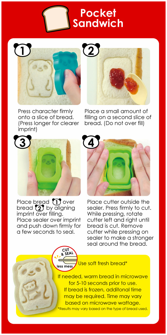 Bento Pocket Sandwich Maker