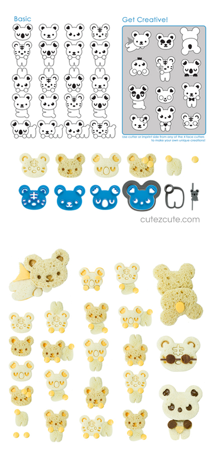 Fun Sandwich Combinations by CuteZCute Cuddle Palz
