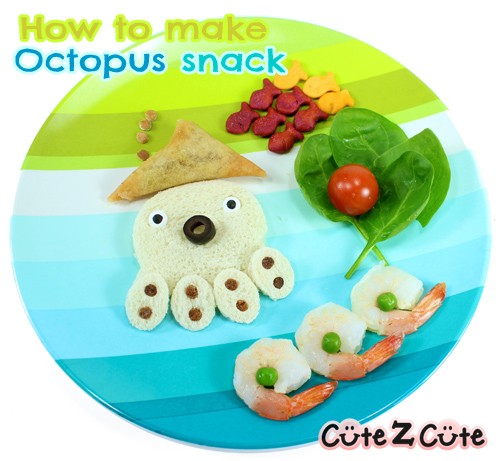 CuteZcute World Animal Day Octopus Afternoon Snack