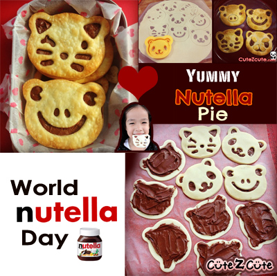 Nutella Pie Recipe, celebrating World Nutella Day (Feb 5)